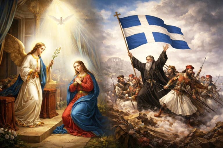 Ένα Ευαγγέλιο κράτησε το Γένοςκαι ένας Ευαγγελισμός το λευτέρωσε