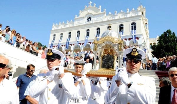 Ο εορτασμός του Δεκαπενταύγουστου στην Ελλάδα